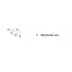 Άγκιστρο Διπλό Geesa Nemox 6515 Χρωμέ Άγκιστρο Διπλό Geesa Nemox 6515 Χρωμέ